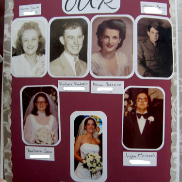Wedding Memories - Our Family
