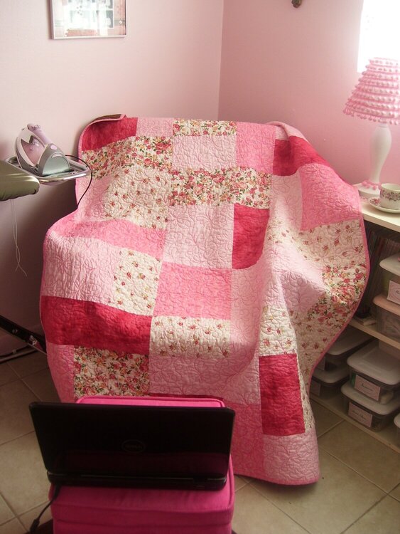 My Shabby Quilt that i made