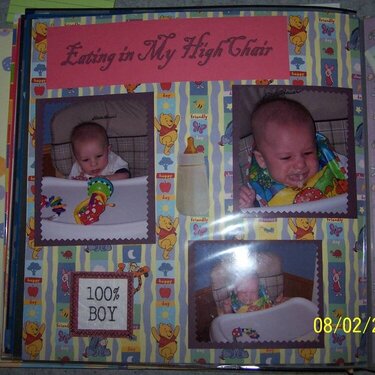 first time in highchair