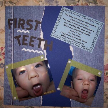 First Teeth