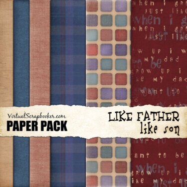 Like Father Like Son Paper Pack