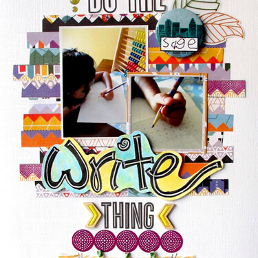 Do the Write Thing