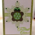 Turtle Christmas card