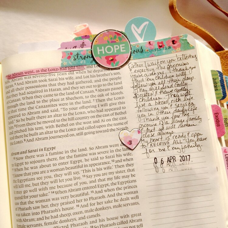 Hope Bible Journaling
