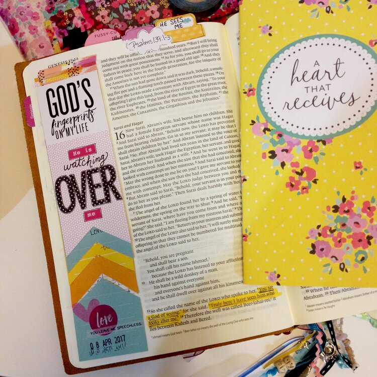 God&#039;s Fingerprints Bible Journaling