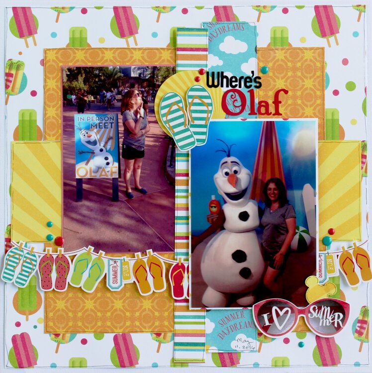 Disney Olaf with Process video