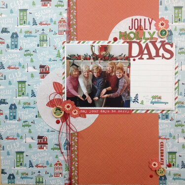 Jolly Holly Days with process video