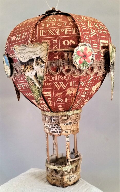 Safari Hot Air Balloon Model Mobile