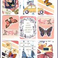 Butterfly theme - Pocket letter