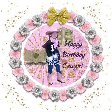 Pink Cowgirl Birthday