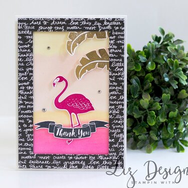 Flamingo Card