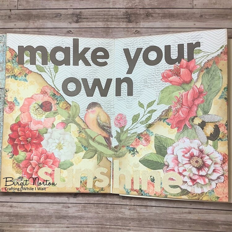 Make Your Own Sunshine Art Journal Entry