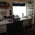 My New Craft Room is Done!! Looking from far corner