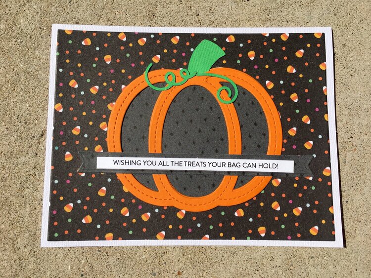 Pumpkin card