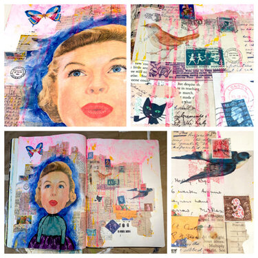 Postage Collage