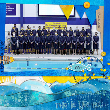 2021 Swim Team Photo