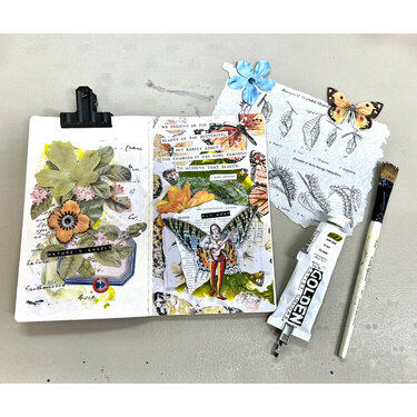 Butterfly Art Journal