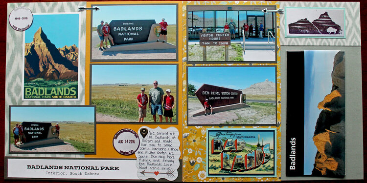 Badlands National Park Entrance &amp; Visitor Center