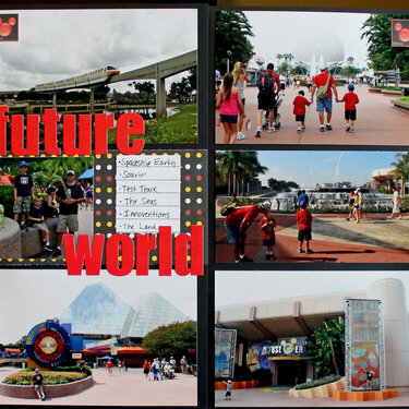 Disney World - EPCOT Future World