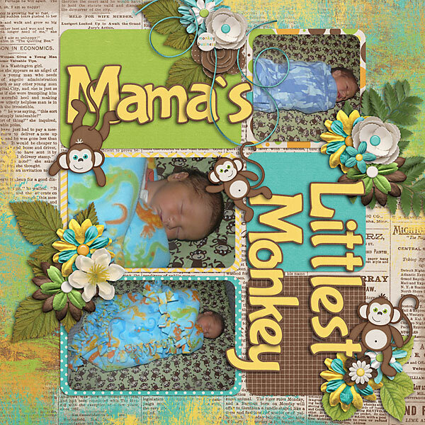 Mama&#039;s Littlest Monkey