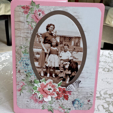 Vintage Mother&#039;s Day Card