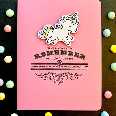 Unicorn Kindness Card 2023