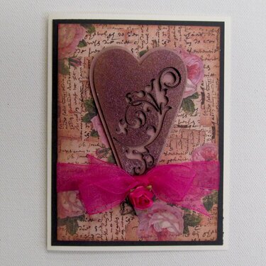 Flourish Heart Card