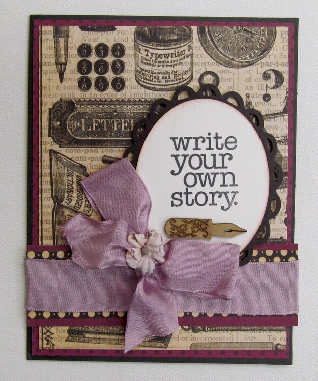 Write Your Own Story Card