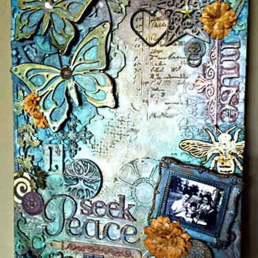 Seek Peace Canvas