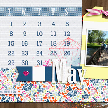 4x6 May 18 Calendar