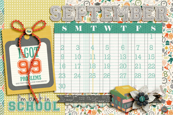 4x6 September 2018 Calendar