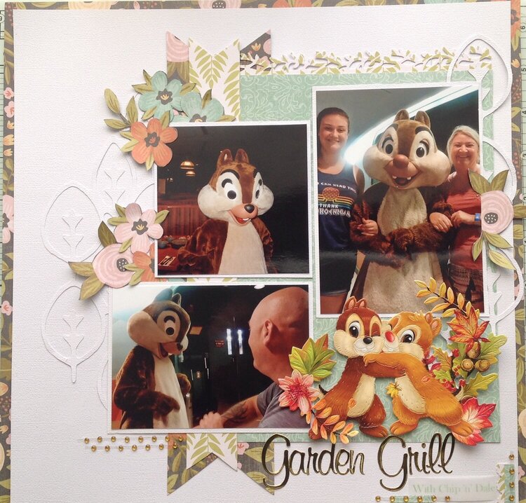 Garden Grill with Chip n Dale