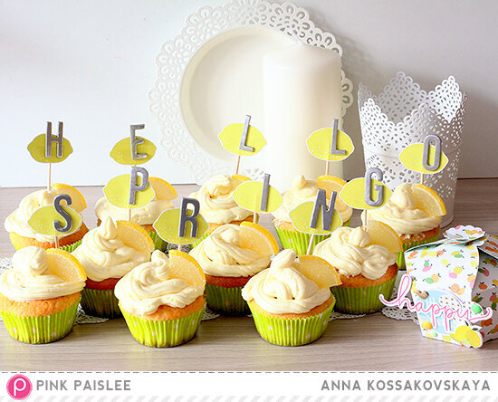 Hello Spring cupcakes