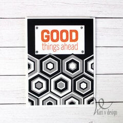 Good Things Ahead Tiled card