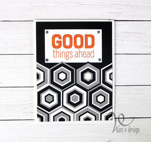 Good Things Ahead Tiled card