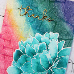 Watercolor Floral Card