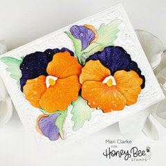 Lovely Layers Pansy by Mari Clarke