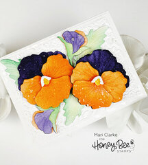 Lovely Layers Pansy by Mari Clarke