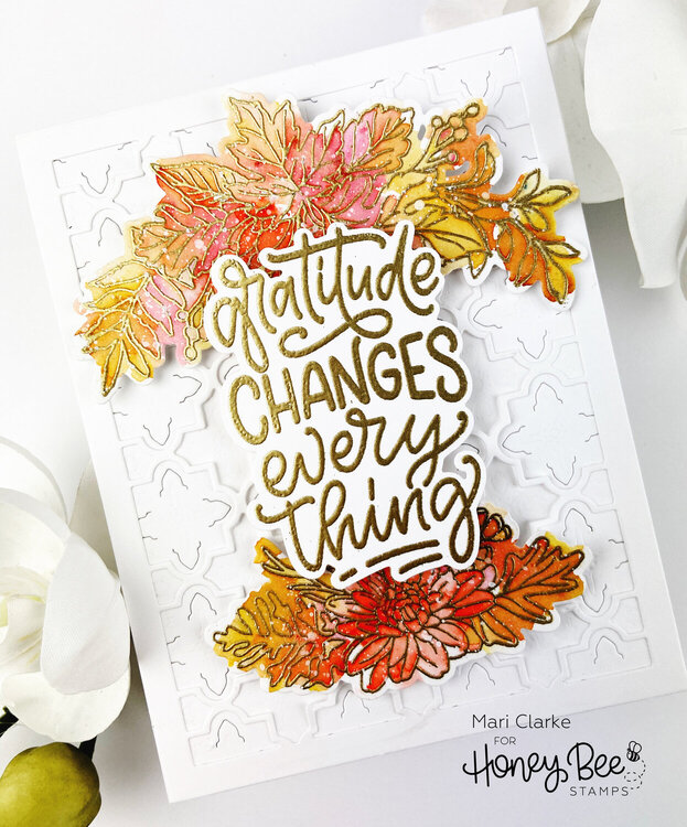 Gratitude Card by Mari Clarke
