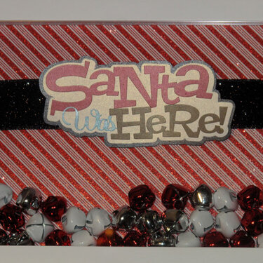 Santa Shadow Box