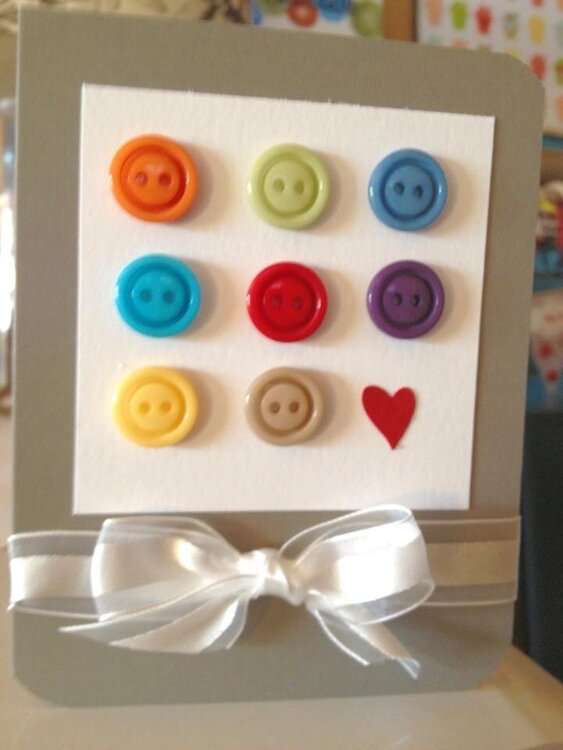 Button card