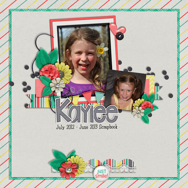 Kaylee Scrapbook Cover 2012-2013