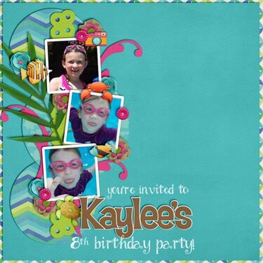 Kaylee&#039;s Birthday Invite