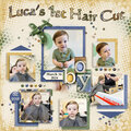 Luca's 1st Hair Cut