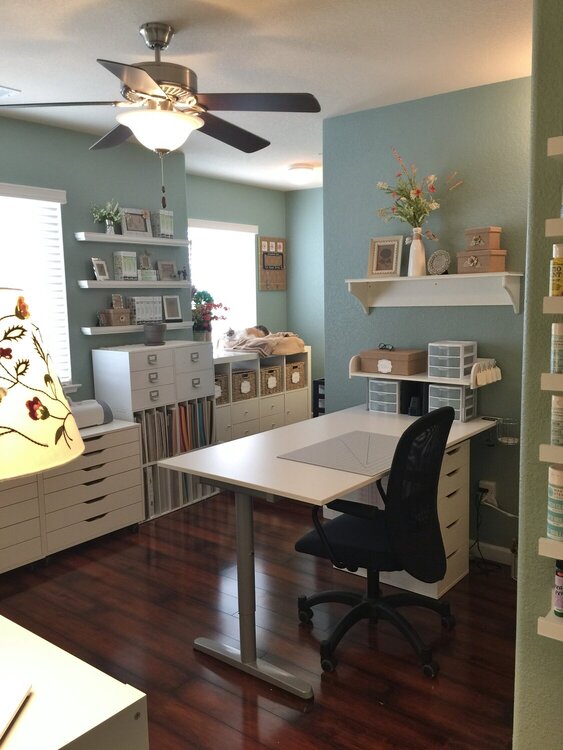 Newly Updated Craft Room