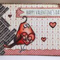 Bird Crazy Valentine's Day Card