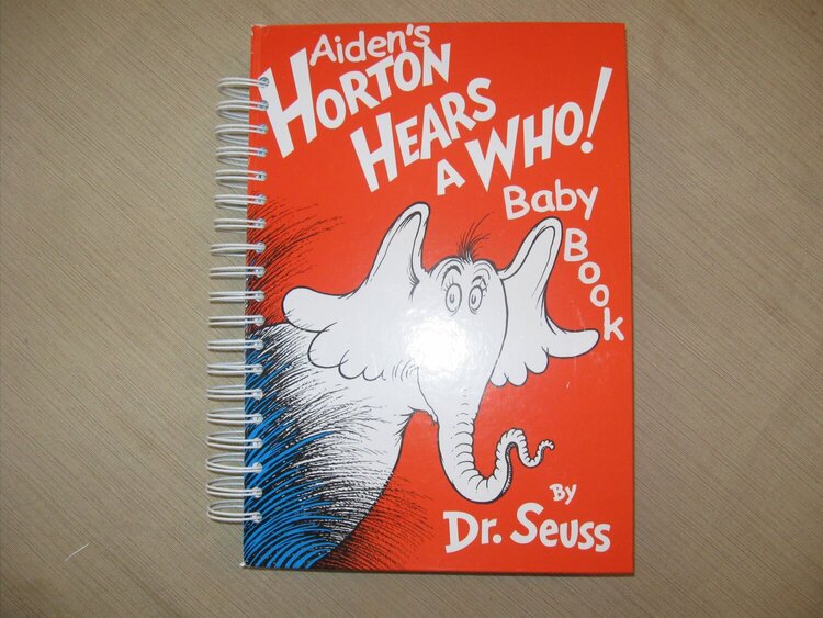 Horton Hears a Who Baby Book - January 2012