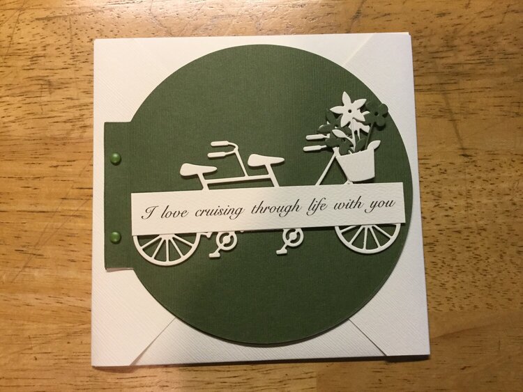 Bicycle Built for Two Anniversary? Card