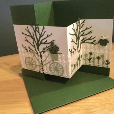 Z Fold Bicycle Scene