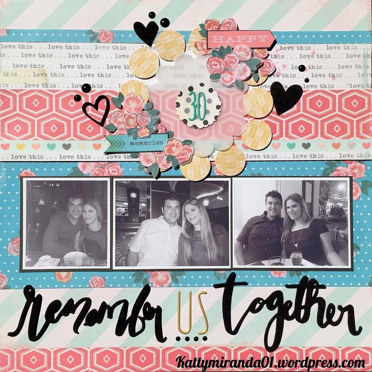 Remember us Together 12x12 Layout